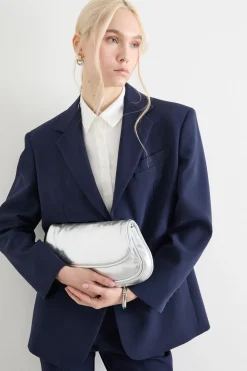 Blazer in cady - Blu