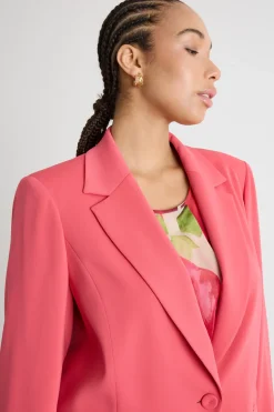 Blazer in cady - Rosa