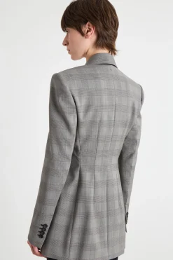 Blazer in principe di Galles - Grigio