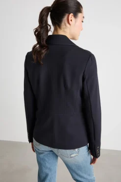 Blazer monopetto aderente - Blu