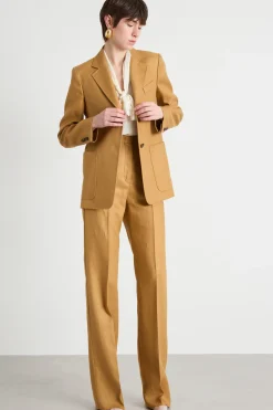 Blazer monopetto - Cammello