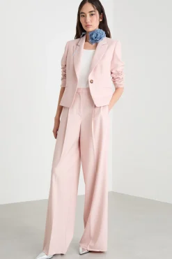 Blazer sfiancato - Rosa