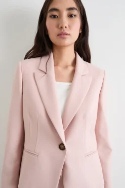 Blazer sfiancato - Rosa