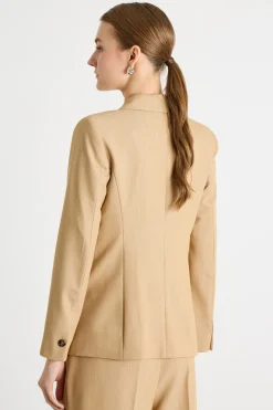 Blazer stretch - Cammello