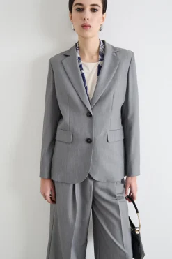 Blazer stretch - Grigio