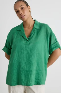 Blusa con top - Verde