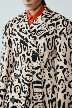 Blusa in crepe fluido - Rosso