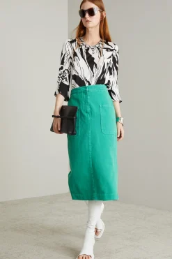 Blusa morbida - Nero Bianco