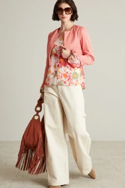 Bolero in faille - Rosa