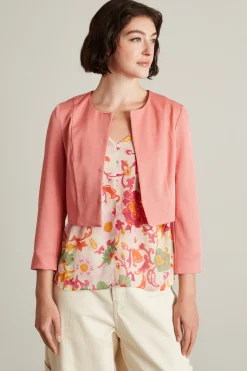 Bolero in faille - Rosa