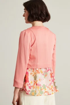 Bolero in faille - Rosa