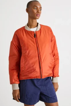 Bomber reversibile imbottito - Beige