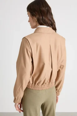 Bomber stretch - Cammello