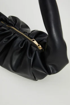 Borsa a spalla imbottita - Nero