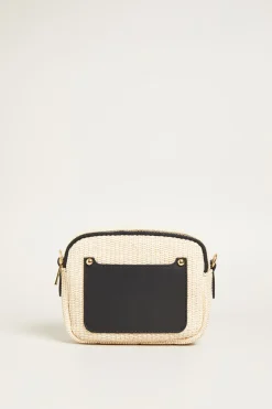 Borsa a tracolla - Beige Nero