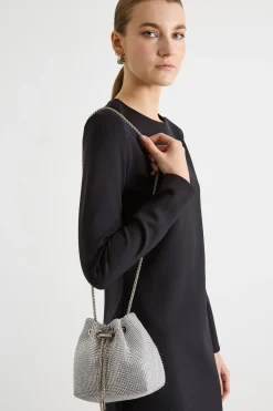 Borsa a secchiello - Argento