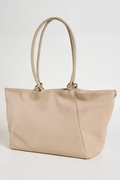 Borsa a trapezio - Beige