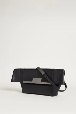 Borsa clutch piccola ripiegabile - Nero