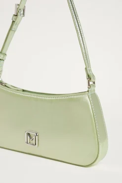 Borsa in raso - Verde