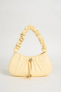 Borsa in tessuto spalmato - Giallo