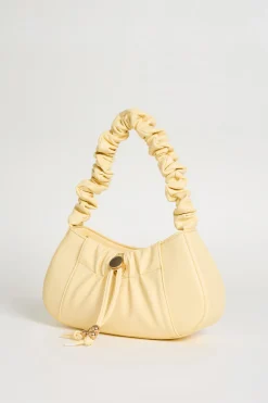 Borsa in tessuto spalmato - Giallo