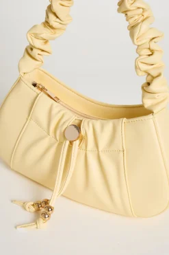 Borsa in tessuto spalmato - Giallo