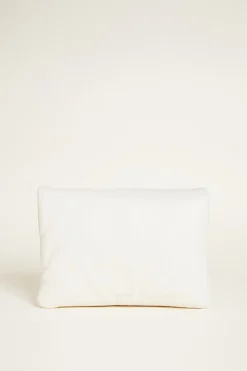 Borsa tracolla in nappa imbottita - Bianco