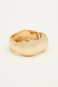 Bracciale martellato - Oro