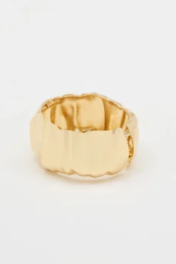 Bracciale ondulato - Oro