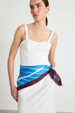 Bustier corto - Bianco