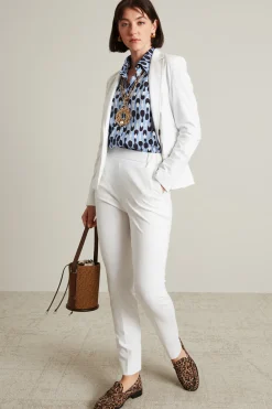 Camicia a fantasia - Blu Bianco