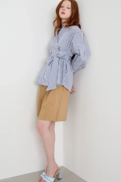 Camicia a portafoglio - Blu Bianco