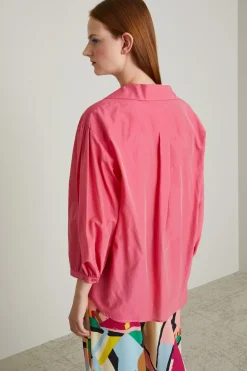 Camicia a portafoglio - Fucsia