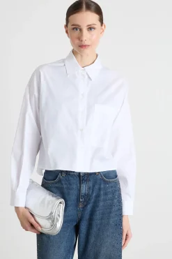 Camicia boxy - Bianco