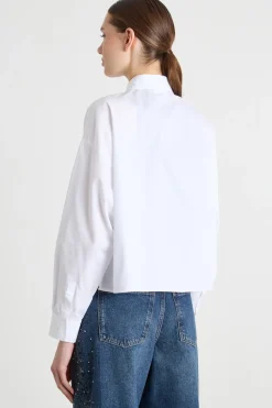 Camicia boxy - Bianco