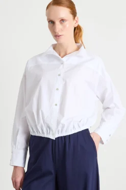 Camicia boxy - Bianco