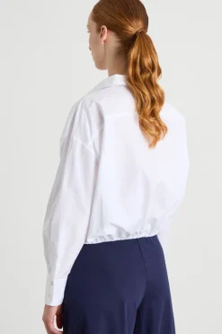 Camicia boxy - Bianco