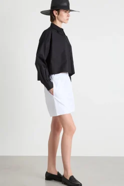 Camicia boxy - Nero