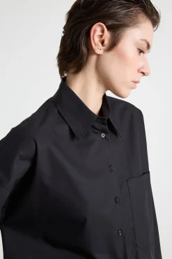 Camicia boxy - Nero