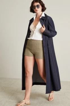 Camicia con balze sulle maniche - Bianco