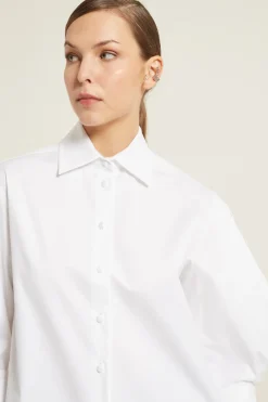 Camicia con maniche ampie - Bianco