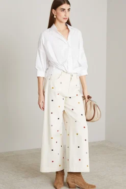 Camicia con nodo - Bianco