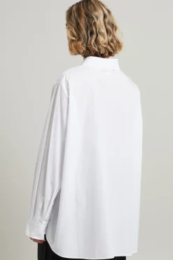 Camicia con pizzo - Bianco