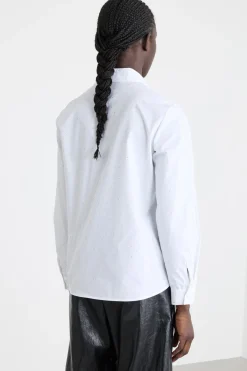Camicia con ricami - Bianco