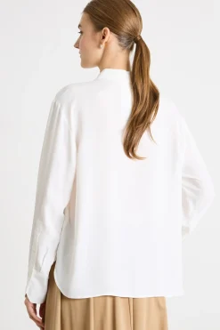 Camicia con tasche - Bianco