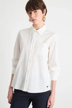 Camicia con taschino - Bianco