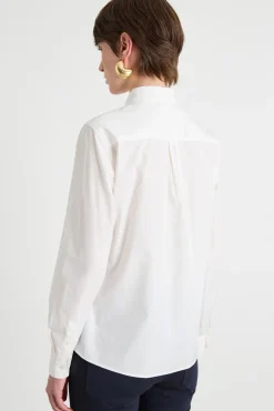 Camicia con taschino - Bianco