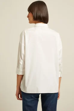Camicia con taschino - Bianco