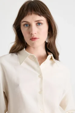 Camicia fluida - Avorio