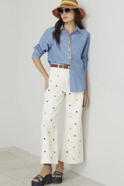 Camicia in cotone - Azzurro